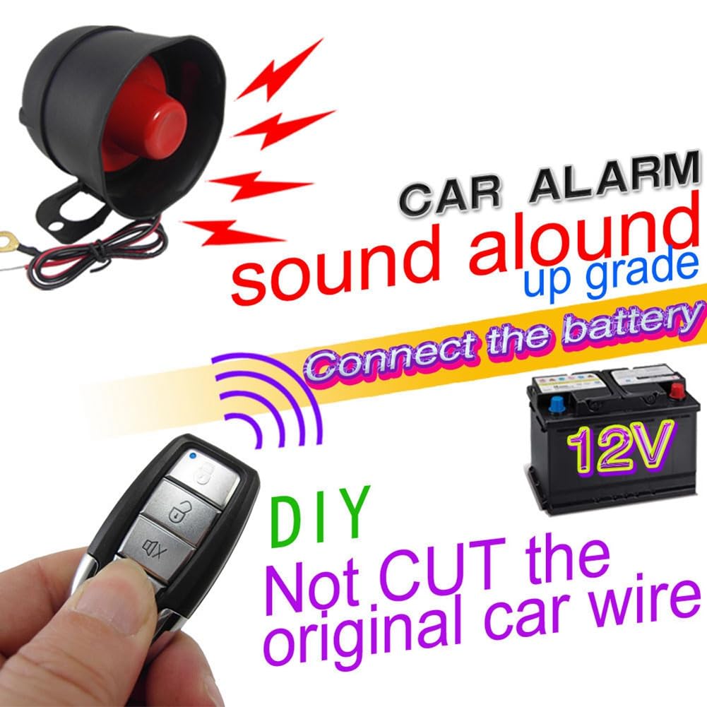Système d'alarme Universel pour Voiture SansDestruction Discrétion