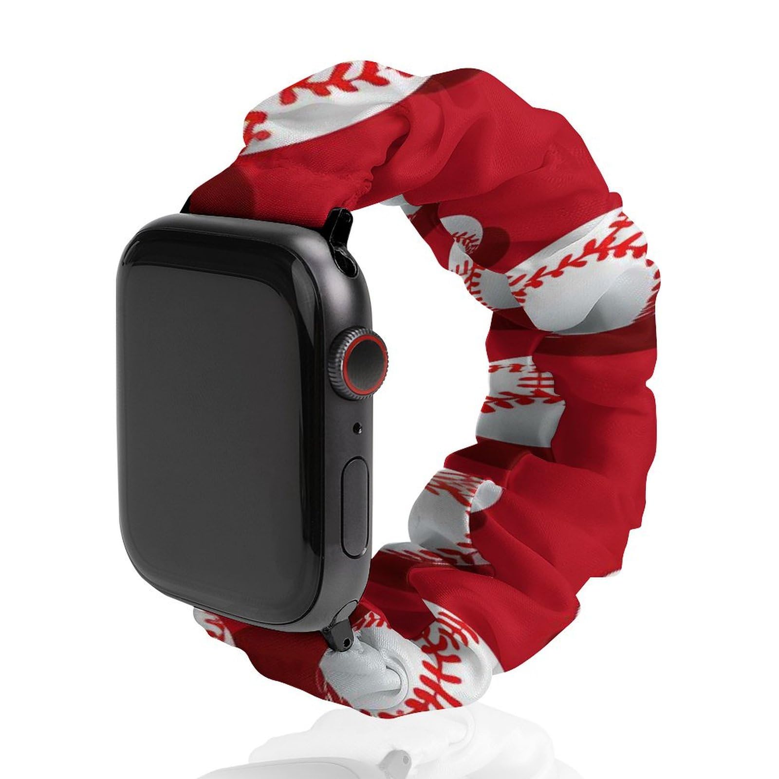 Baseball Stretchy Watch Bands Compatible with IWatch Series Elastic Watch Strap Wristband 38mm/40mm