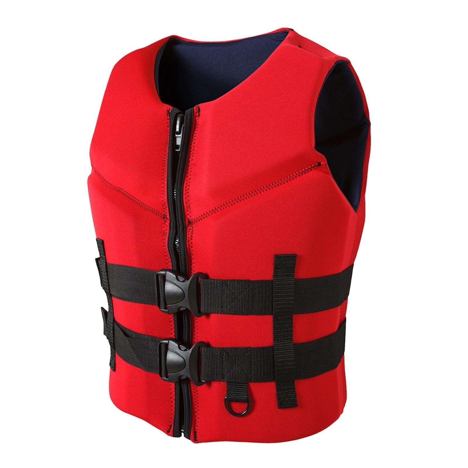 Gilet De Sauvetage En Néoprène Pour Adultes Et Enfants - Flottabilité Intégrée, Tailles S à 3XL