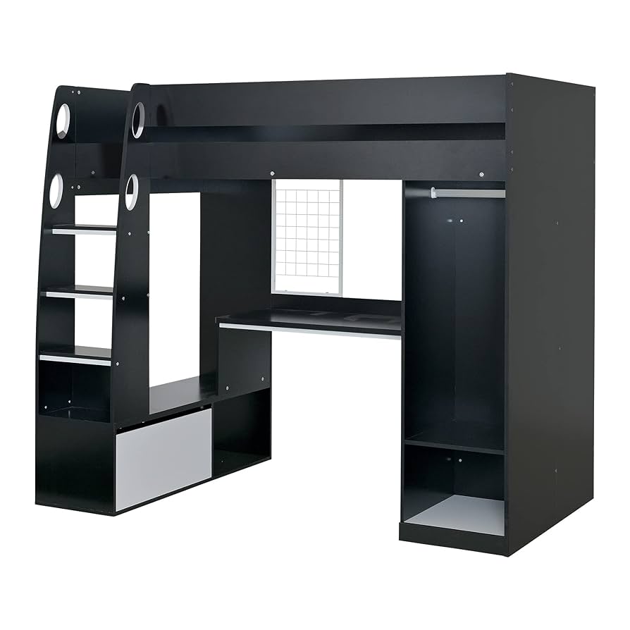 Amazon｜スマート・アイ(smart-i) ロフトベッド【 ハイタイプ