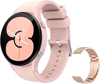 NICBEL Bluetooth Calling Smartwatch Men's Custom Dial Voice Calling Sports Mode Waterproof Smartwatch For Android Rose Gold, Intelligent Watch
