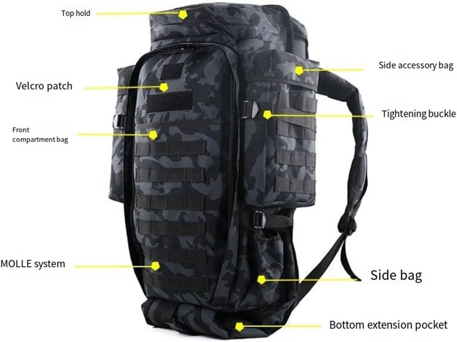 Genérico Estuche para Rifle táctico para Arma, Suave Acolchado con Cerradura carabina Bolsa para caña de Pescar Mochila para Pistola y Escopeta de Airsoft con Correa para el Hombro