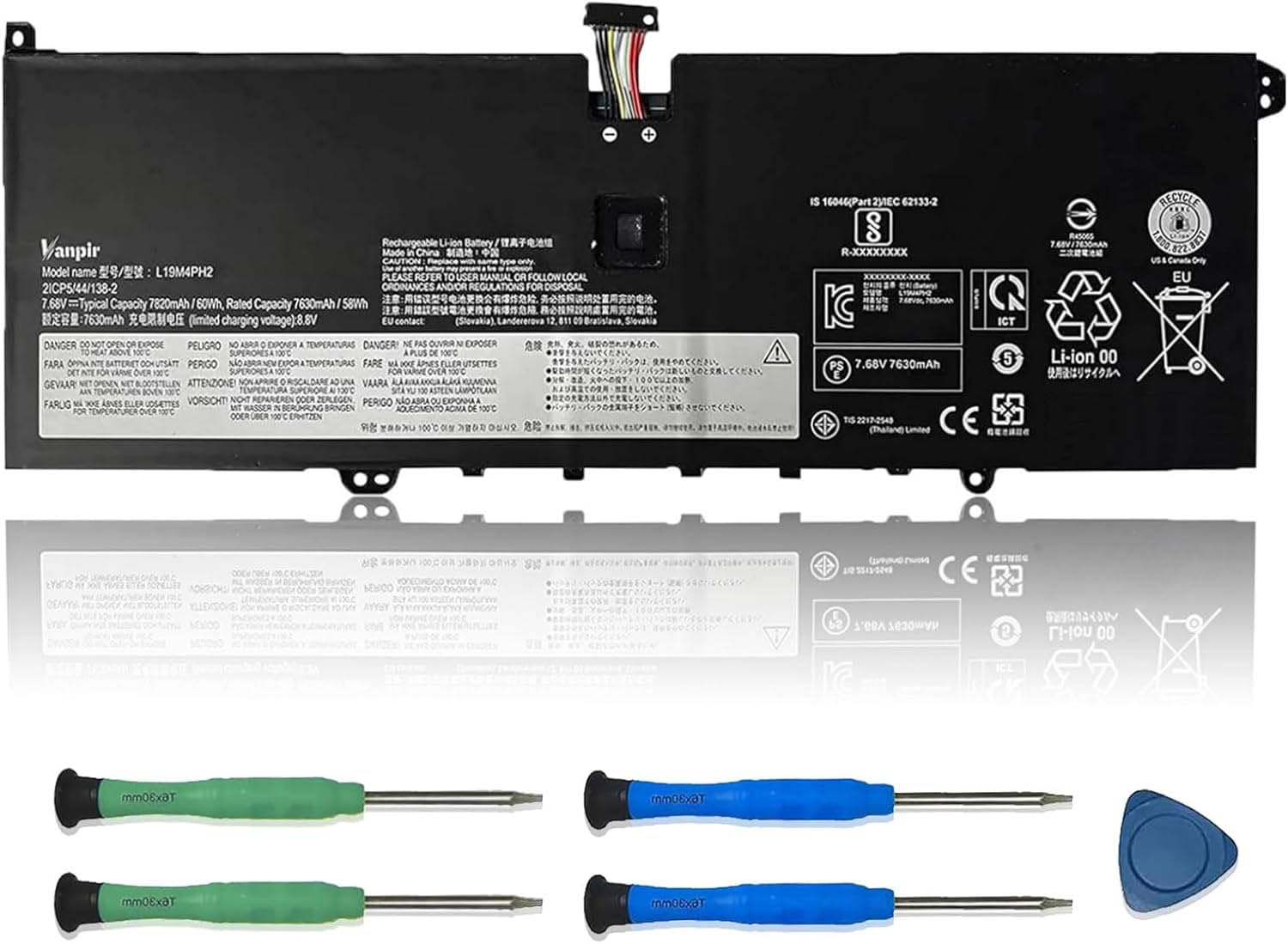 Amazon.com: VANPIR L19M4PH2 L19C4PH2 Laptop Battery Replacement