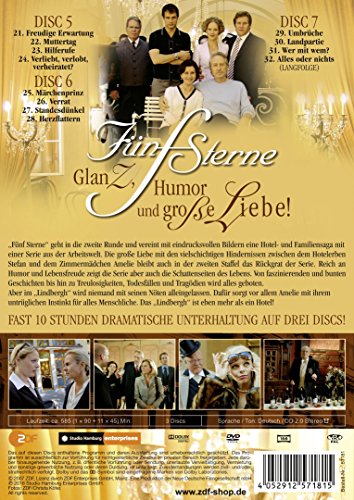 Fünf Sterne, Die komplette zweite Staffel (3 DVDs)...