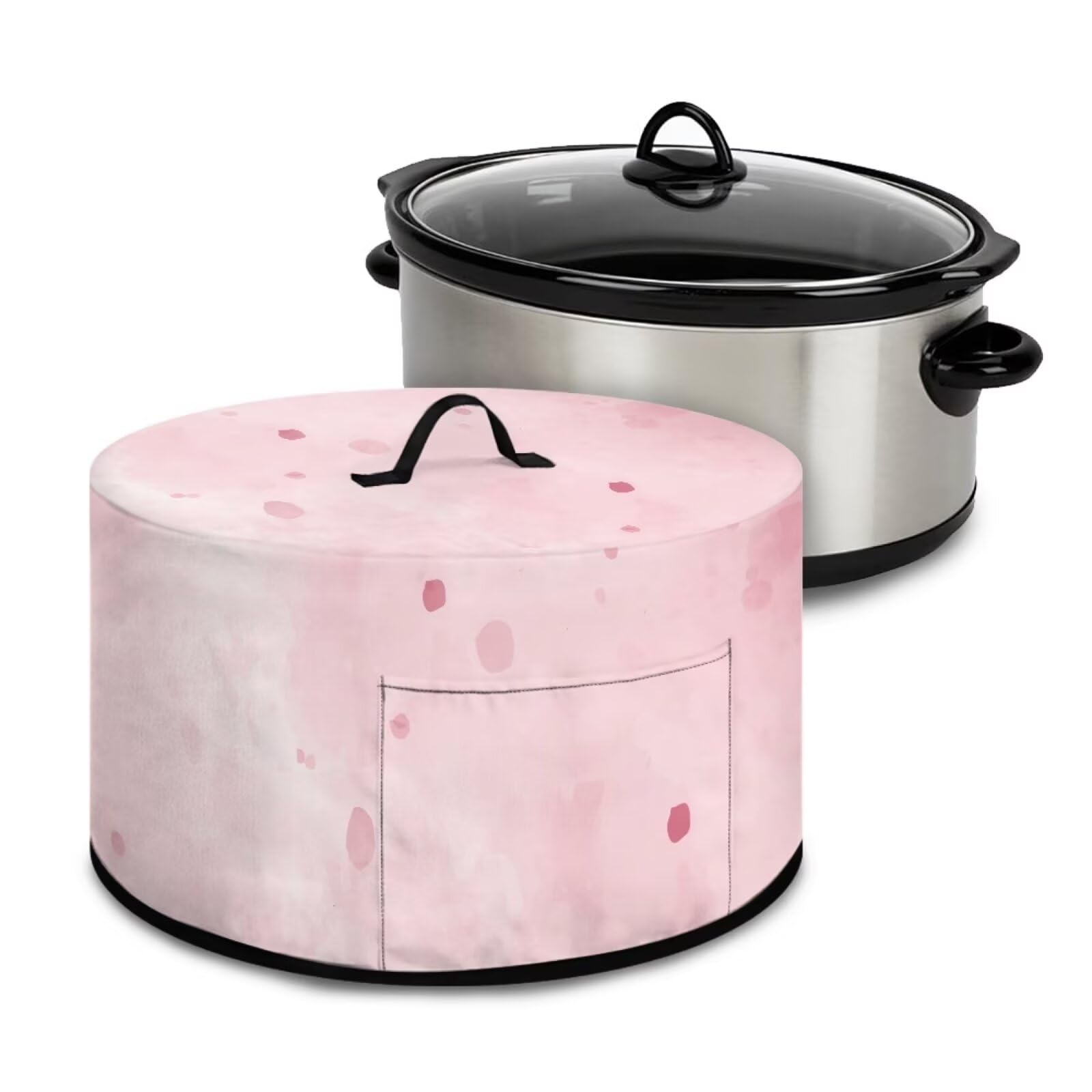 Maiyoinou Slow Cooker Protector for Home Kitchen Keep Clean Reusable Slow Cooker Cover Compatible with Most Standard Slow Cooker and Accessories, Tie Dye