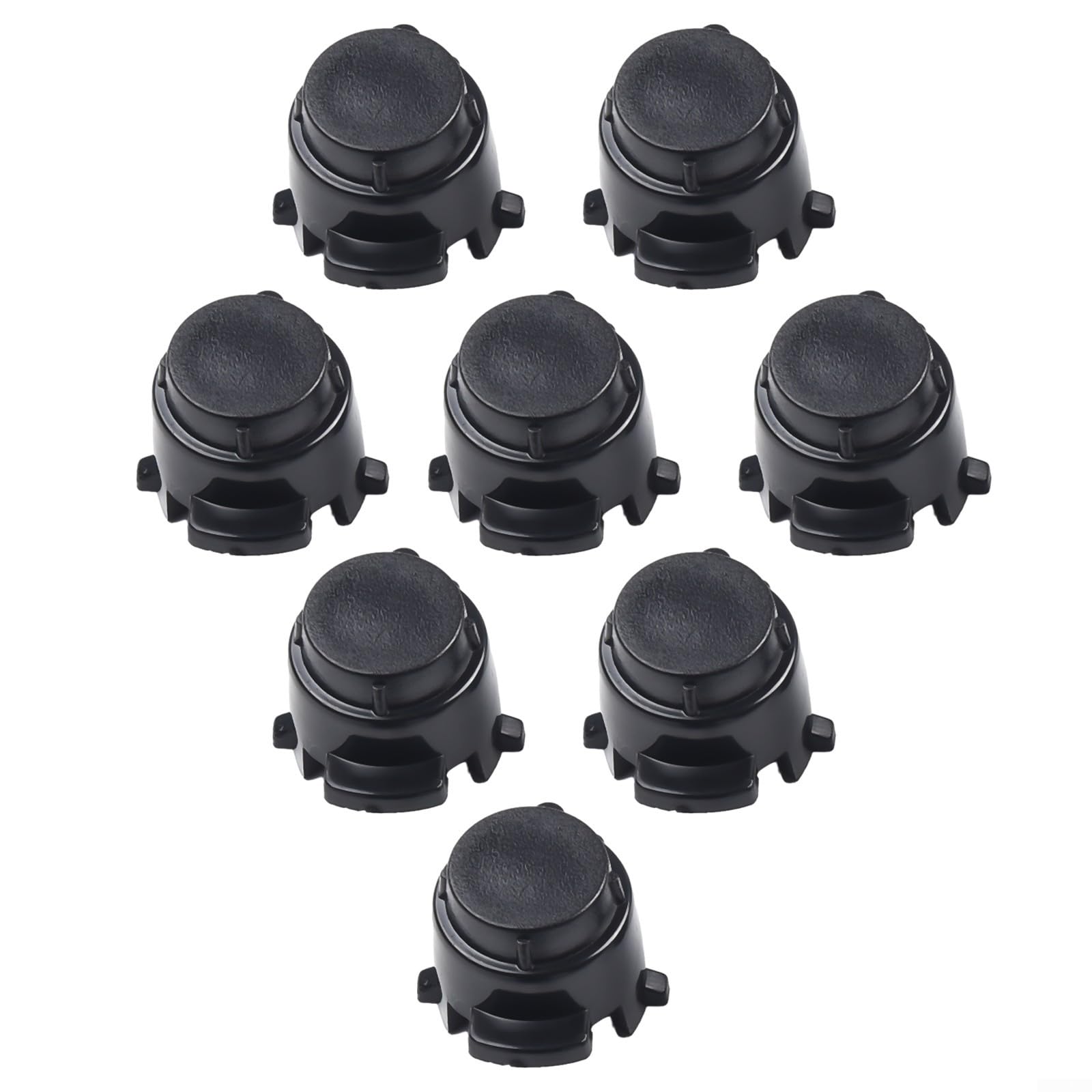 Style 8Pc Parcheggio Sensor Covers Progettato per adattarsi a più modelli del marchio di lusso per Mercedes per Benz Kit di sostituzione facile