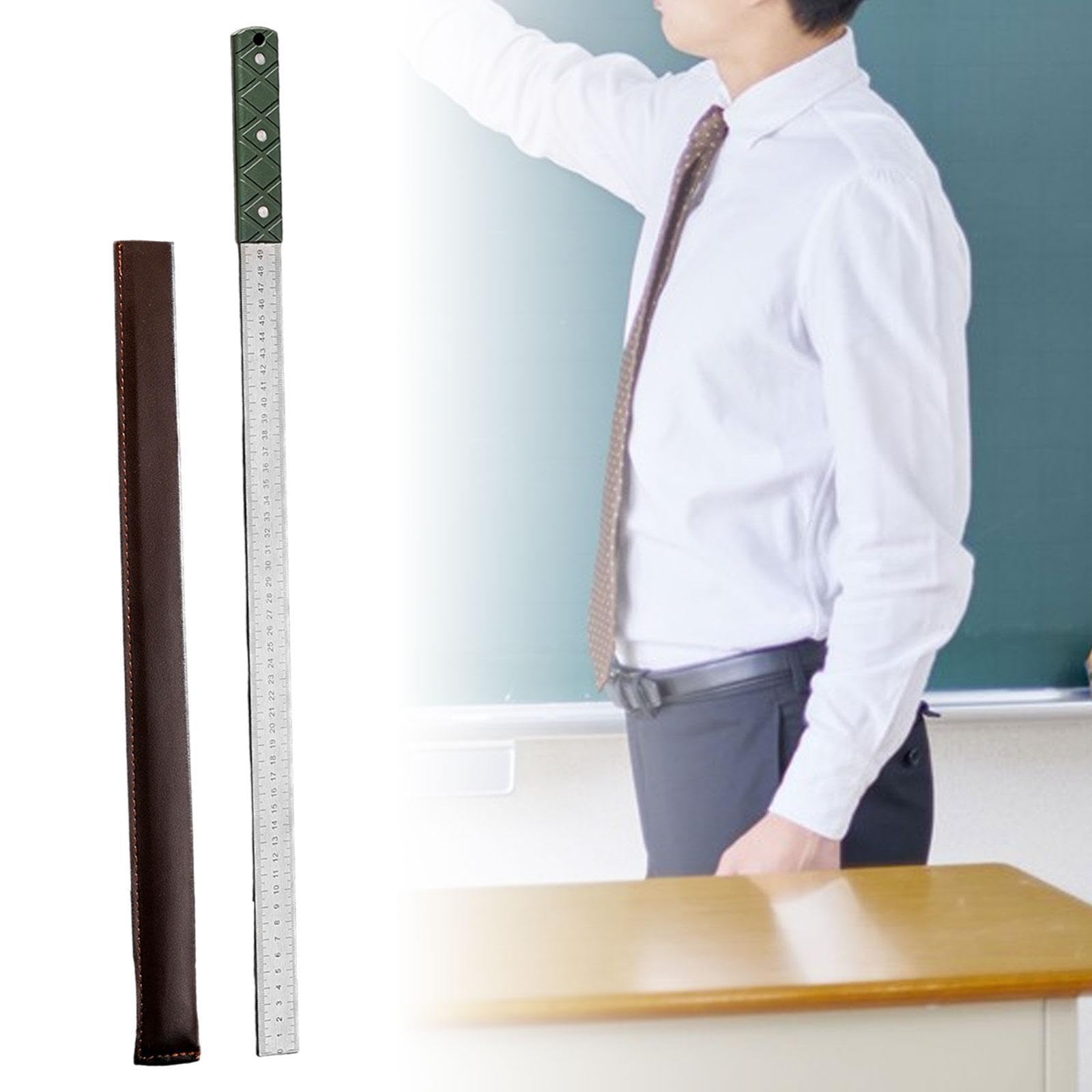 Regla de Metal de Acero Inoxidable, Herramienta de Medición Multifunción de 63 Cm de Longitud, Regla de Medición para Carpintería Y Herramientas