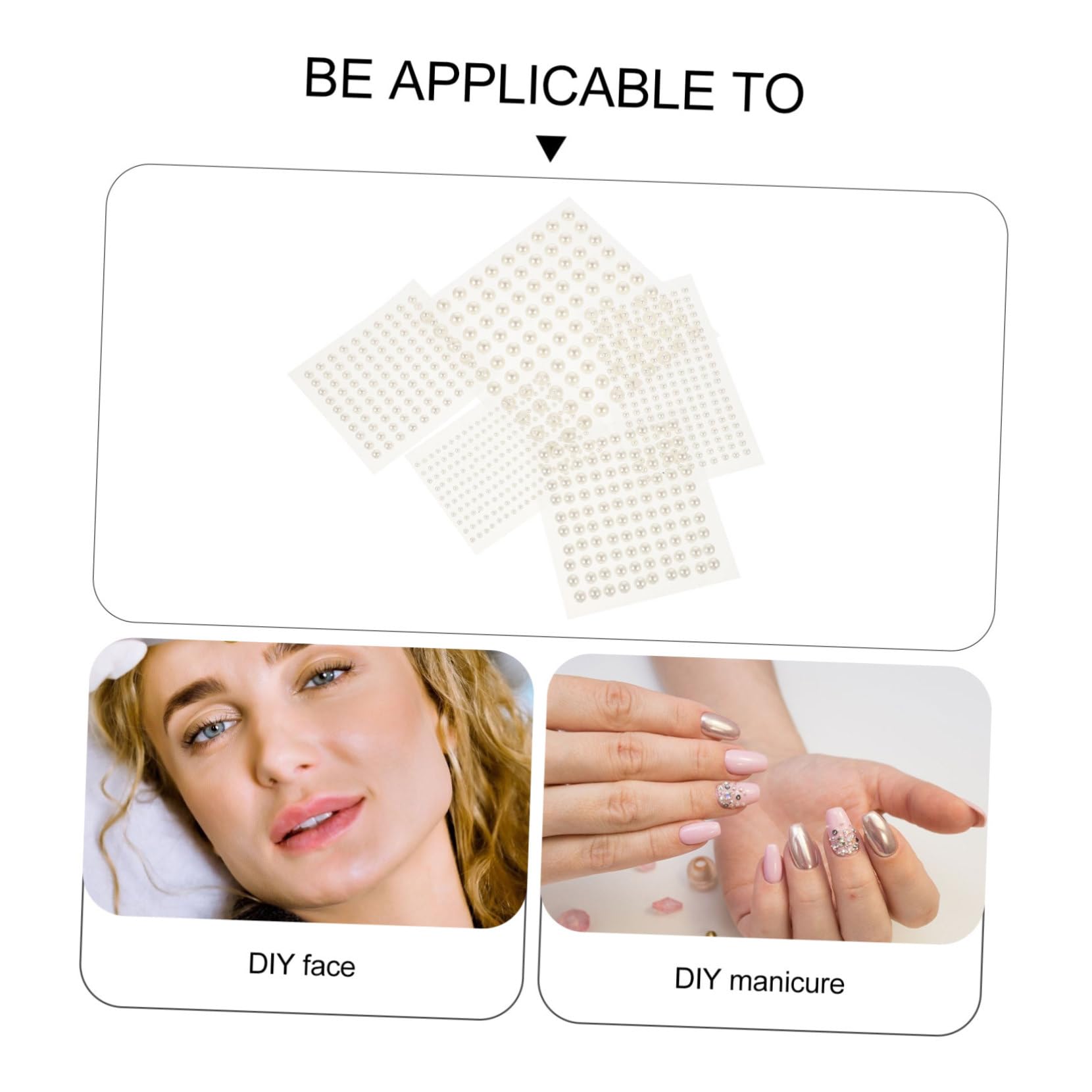 Healvian 4 Set Di Adesivi Per Gemme Per Il Trucco Del Viso Dal Design Unico Aggiungi Fascino Al Tuo Trucco Da Festival 10 Fogli*4