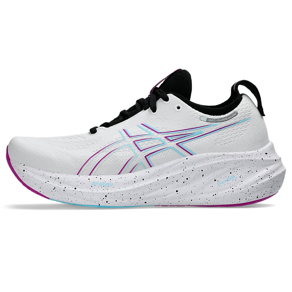 ASICS Women Gel-Nimbus 26 White/Soothing Sea Running Shoes - 4 UK (1012B601.102) (B0CYT47VZC) Amazon Price History, Amazon Price Tracker