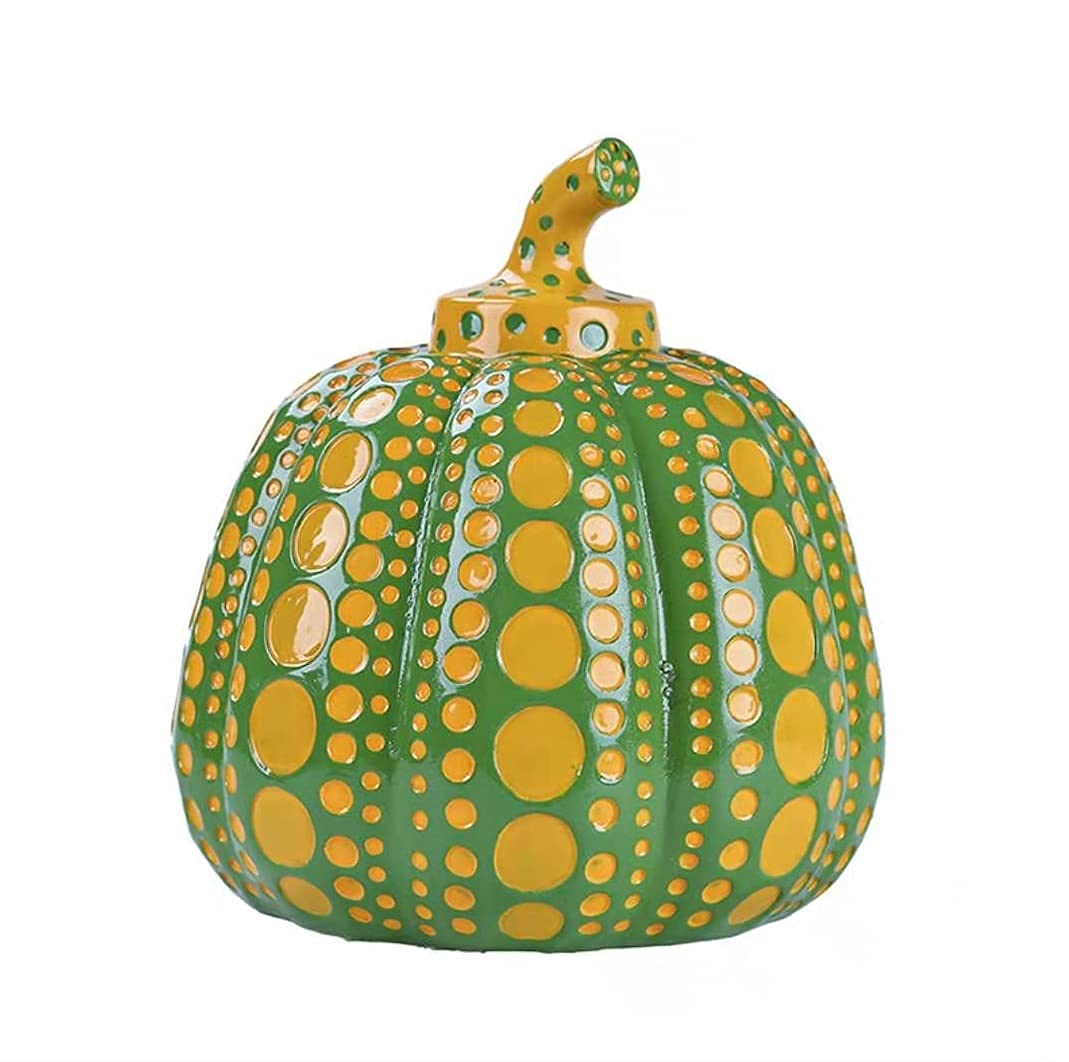 Amazon.co.jp: 草山弥生カボチャ彫刻像像室の装飾置物骨董品収集物工芸
