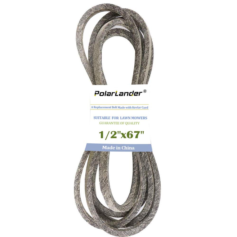 Mower Deck Belt Made with Kevlar 1/2"x67" Replace for Cub Cadet 754-0498 954-0498,MTD 754-0498 954-0498,Troy-Bilt 754-0498 954-0498,MTD Autodrive with 42" deep deck, 1999 and newer