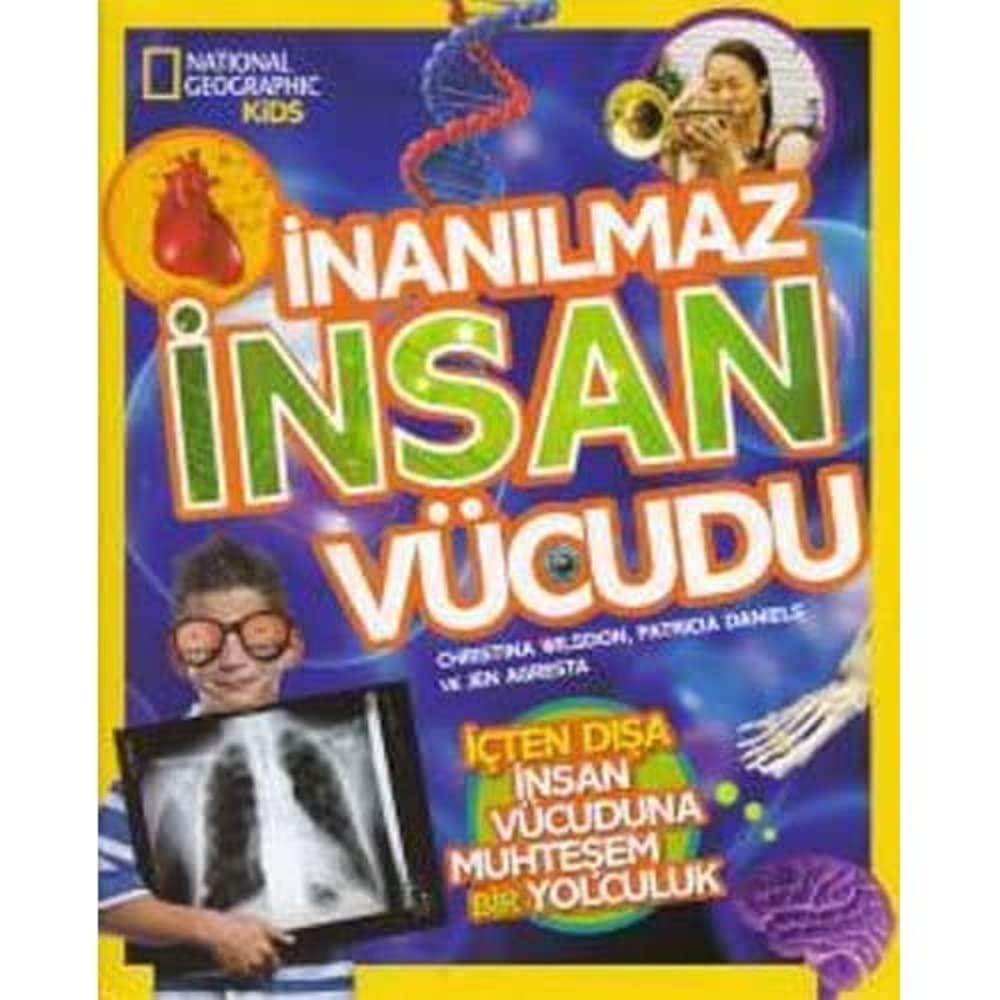 İnanılmaz İnsan Vücudu (Ciltli): National Geographic Kids (Kapak