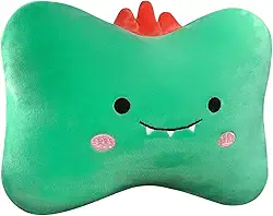 cabeça travesseiro carro - Travesseiro Apoio Pescoço - Travesseiro automático com arco borboleta, design ergonômico, forro removível e lavável, formato bonito para carros Junipi