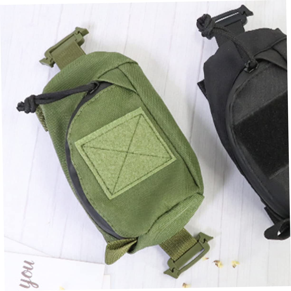 SUPVOX 3 Pz Borsa a Tracolla a Tracolla Zaino Kit Medico Pacchetti Di Medicinali Da Viaggio Custodia Borsa Per Allattamento Da Viaggio Borsa Green Panno Oxford