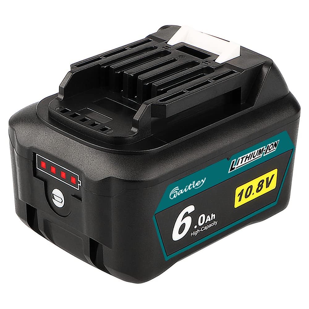 Waitley Mengribenマキタ互換 10.8Vバッテリー 6.0Ah6000mah マキタ掃除機バッテリー マキタ10.8v電動工具に対応
