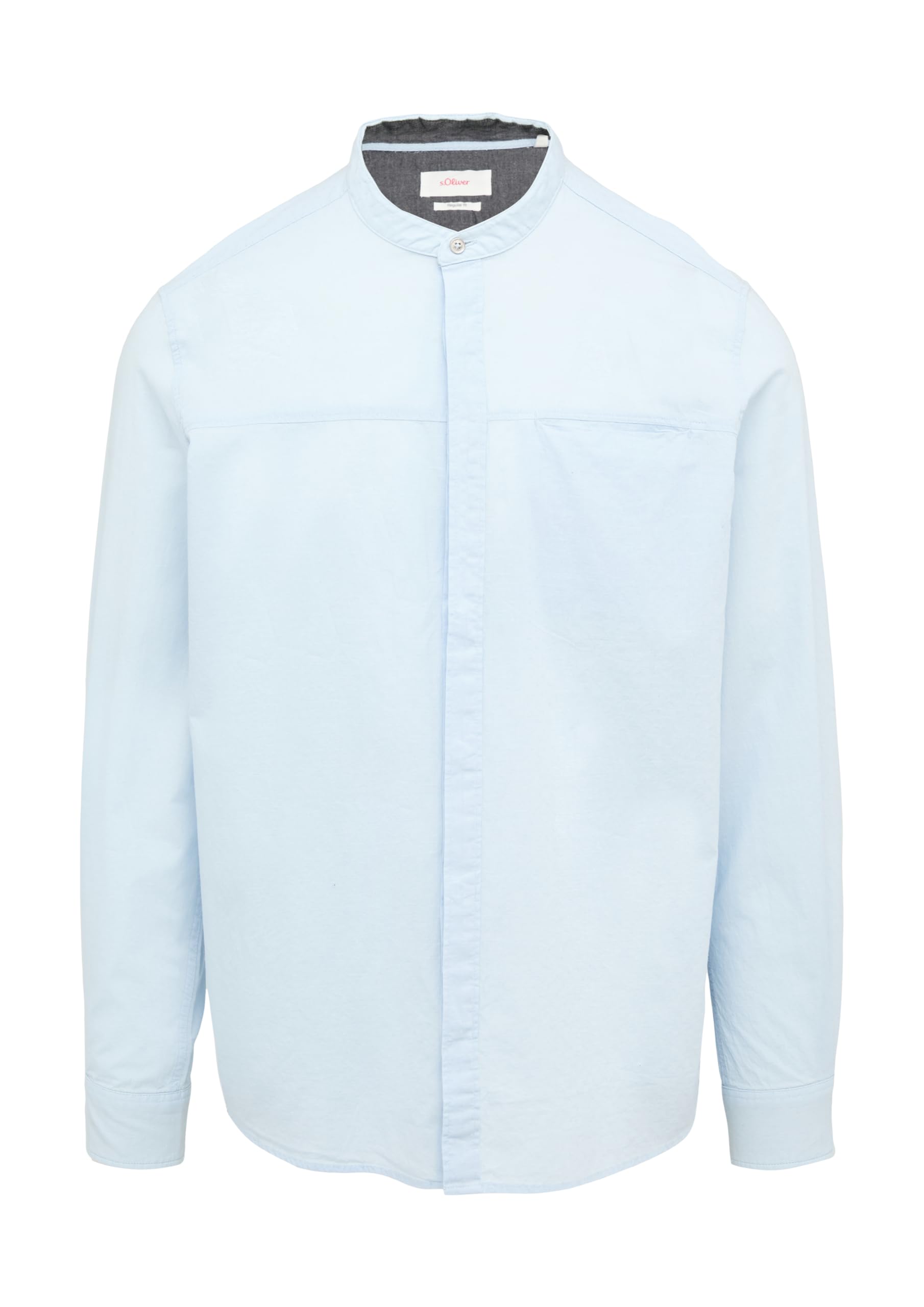 s.Oliver Regular Fit: Lightweight Cotton Shirt with Structure