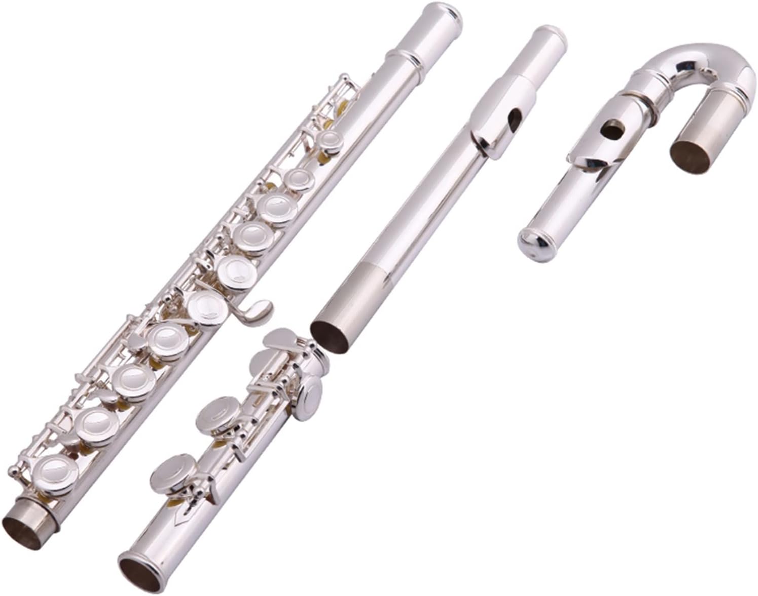 Buy Flute Musical Instrument Pearl Alto Flute Curved Headjoints Split 16 Keys Closed Hole C Tune