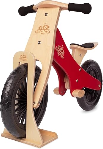 Miniatura 3 de kinderfeets Soporte de Bicicleta de madera natural