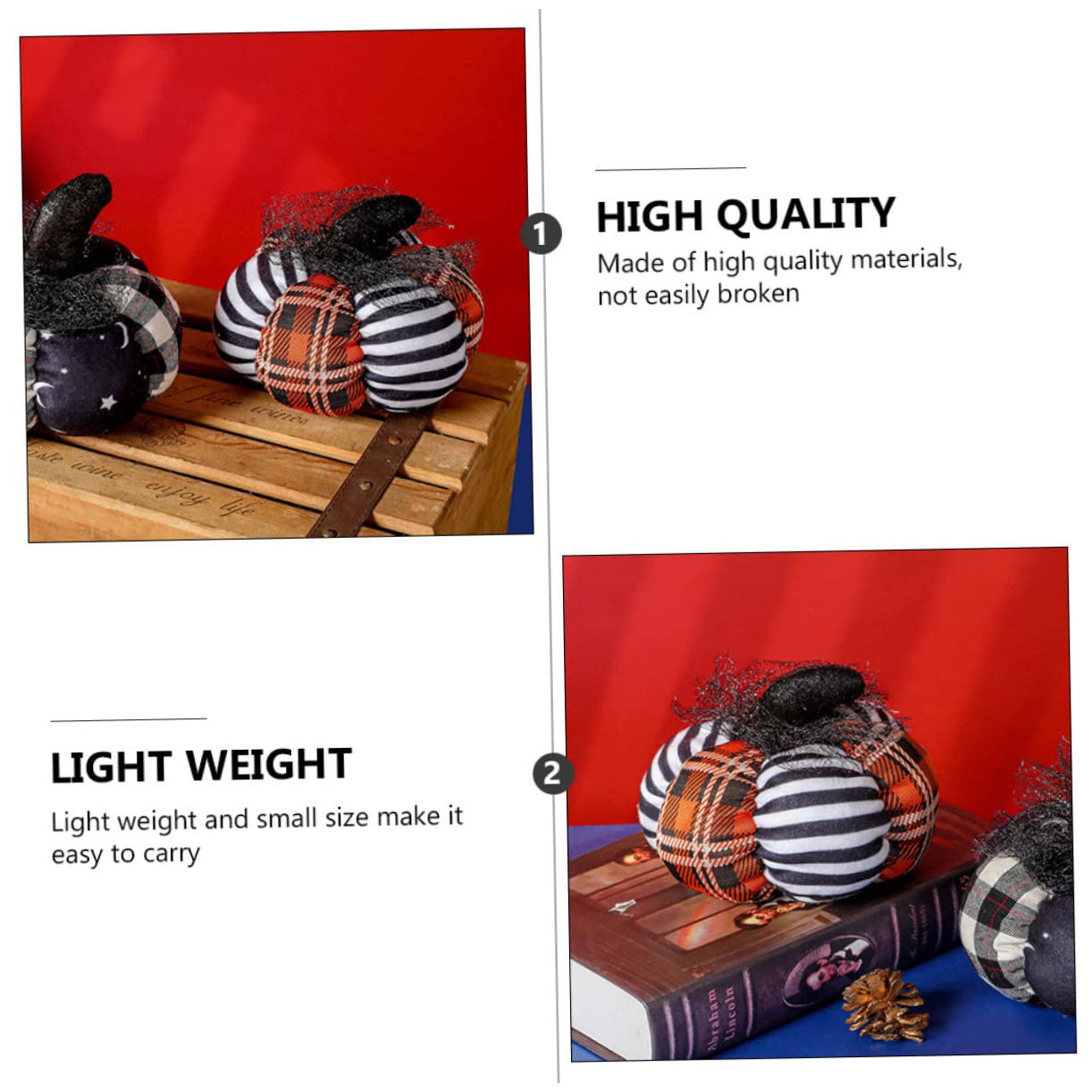 WOFASHPURET Home hazelnut squash fall s prom light house s for home Mini Pumpkins Props fake pumpkin ornament decoraciones para salas de casa Pumpkin House