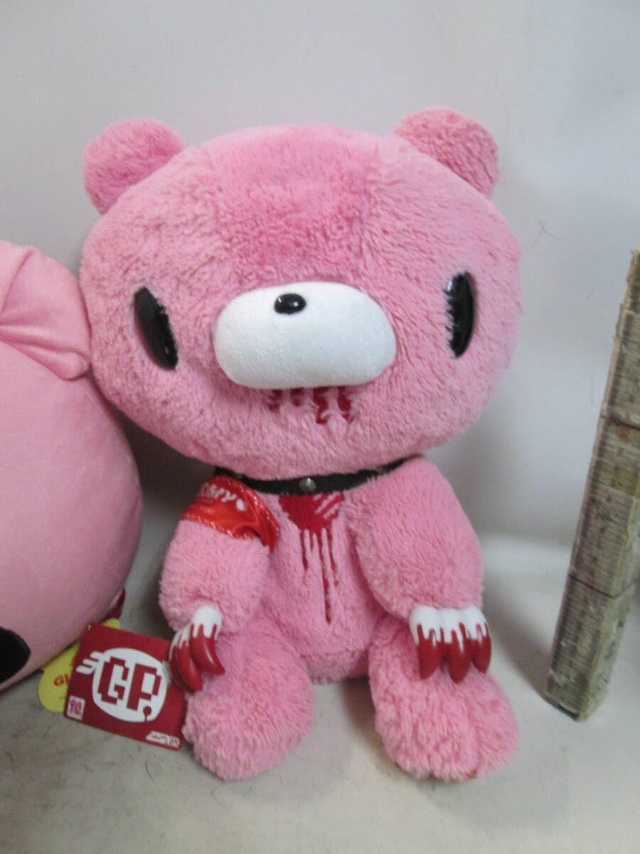 チャックスGP グルーミー ぬいぐるみ ピンク ホワイト ♡ チャックスGP グルーミー ぬいぐるみ ピンク ホワイト ♡ - メルカリ