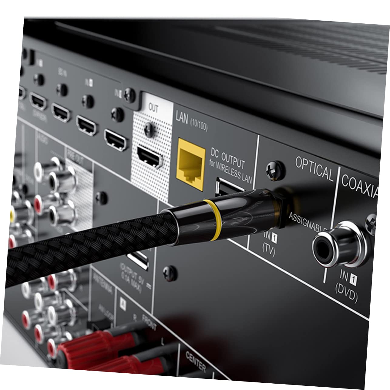 Housoutil Cable Óptico De Audio Digital De Consola De Barra De Sonido y Tv Cable Óptico De Audio Digital Para Consola