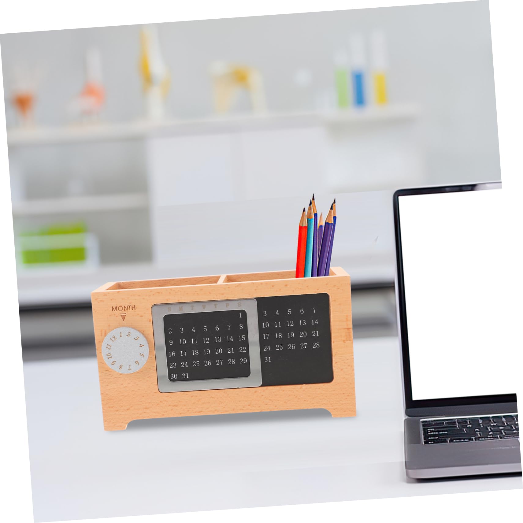 Soporte Para Bolígrafos Lápices y Tijeras Organizador Vertical Accesorios De Escritorio Para Oficina y Casa