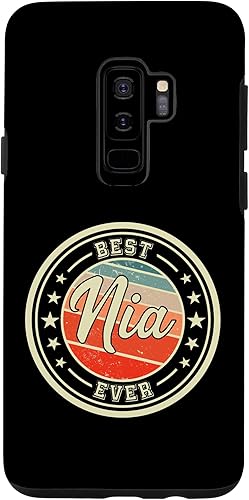 Miniatura 1 de Galaxy S9+ Best Nia Ever funny saying first name Nia Case