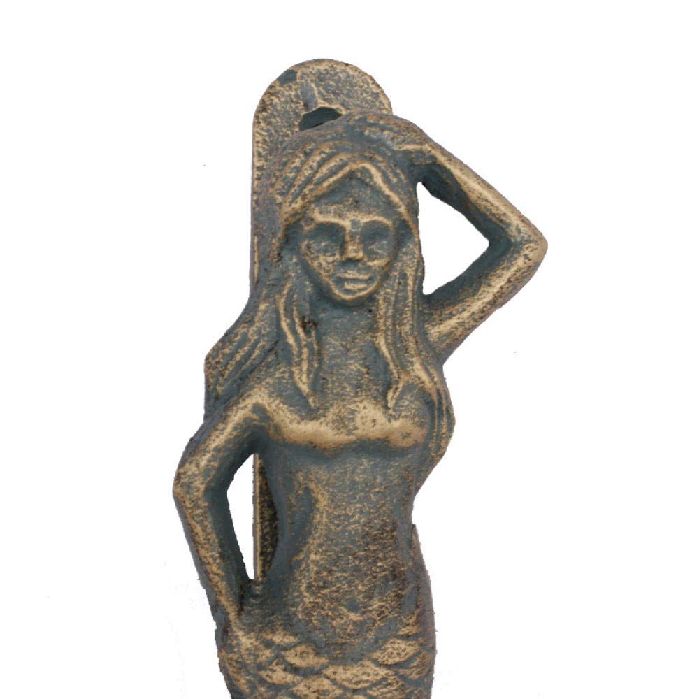 Frappe à la porte en fonte art sirène | Retrouvez le charme des maisons d'antan