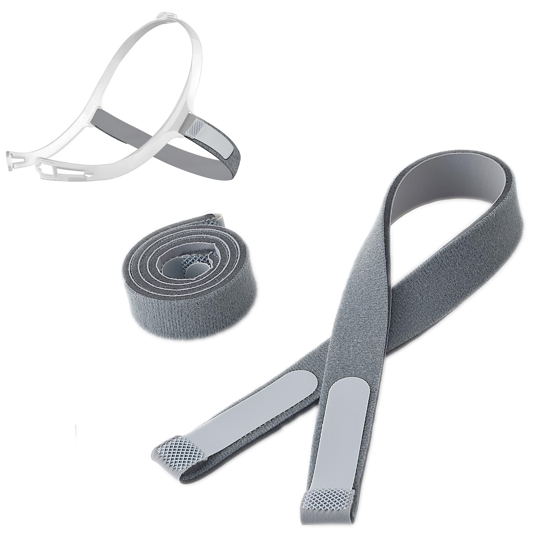 2 Pack Replacement Headgear Straps Compatible with Swift FX Soft Elastic Durable Material Adjustable Fit Comfort to Wear