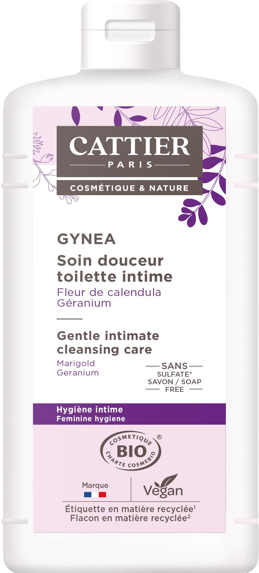 Cattier Gynea Gentle Intimate Cleansing Care 500ml