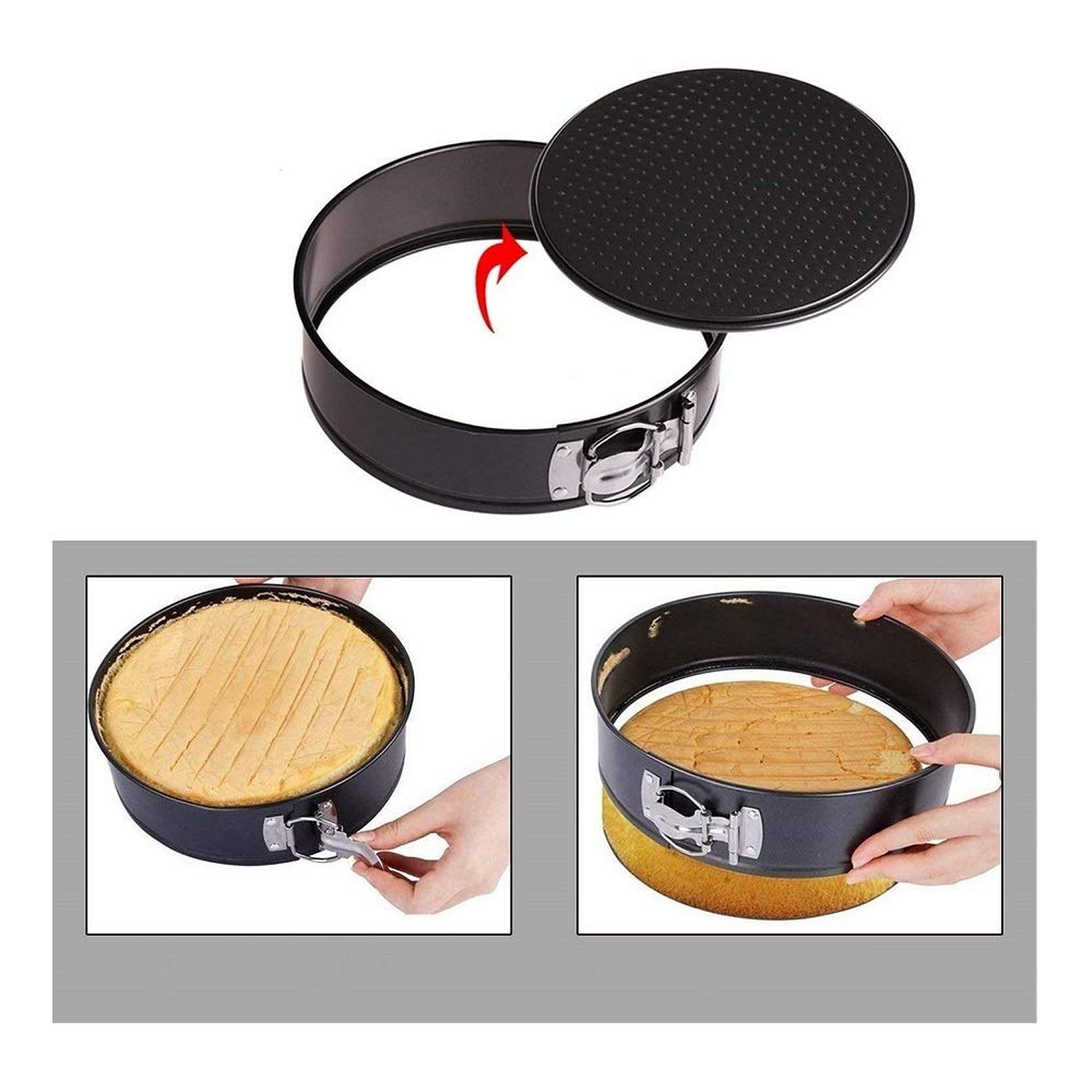 Amazon | ケーキ型 3サイズセット 円形活底 ロックケーキの型 製菓