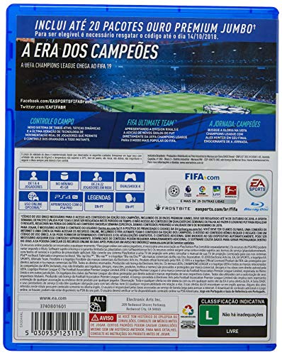 FIFA 19 - Edição Campeões - PlayStation 4
