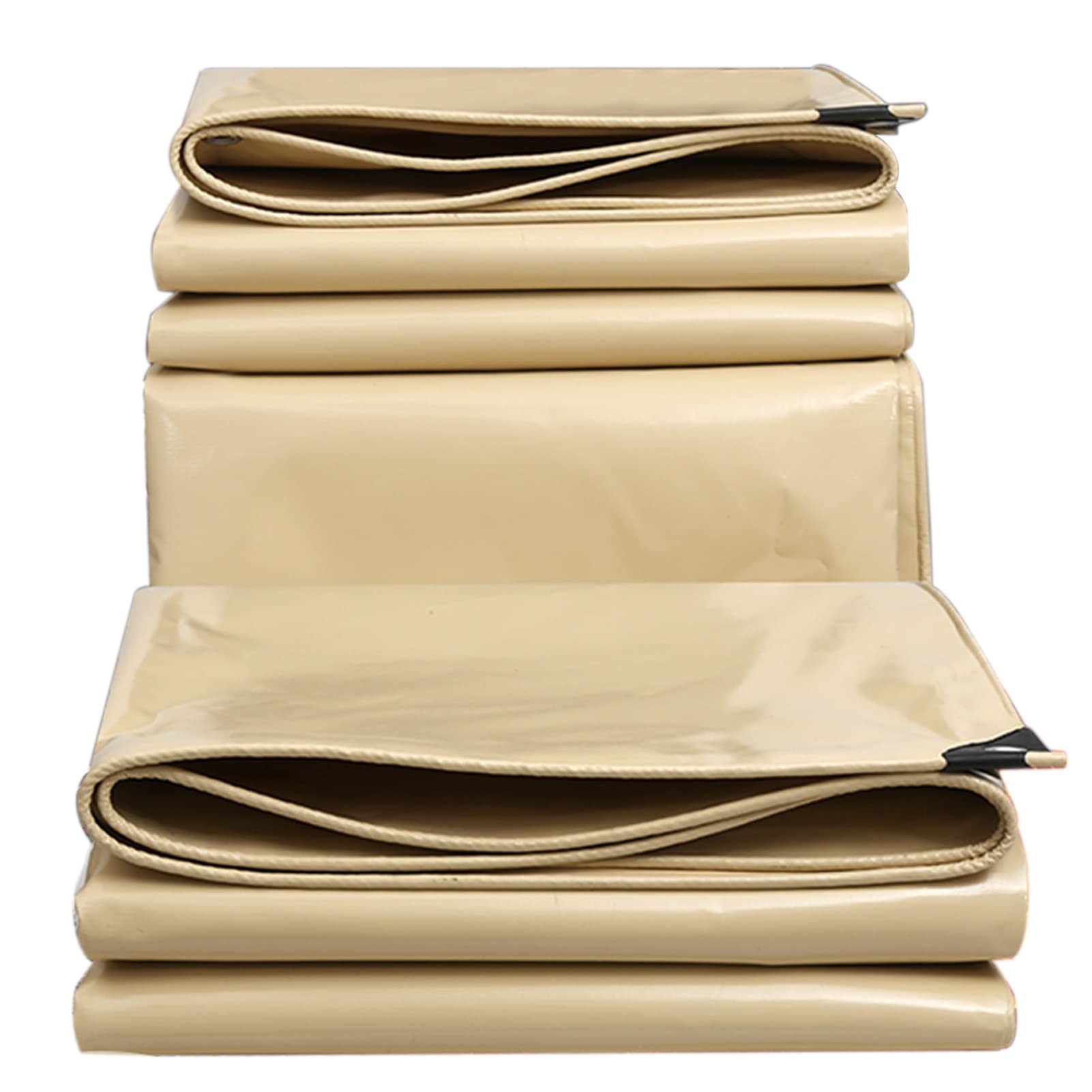 Telo Telo Telone Beige 1,5x3m Tenda Telo Telo Telo Impermeabile Resistente per Mobili da Giardino da Campeggio, Telo di Fondo con Copertura Protettiva Spessa 420g/m² 0,40mm (Dimensioni:3x3m)