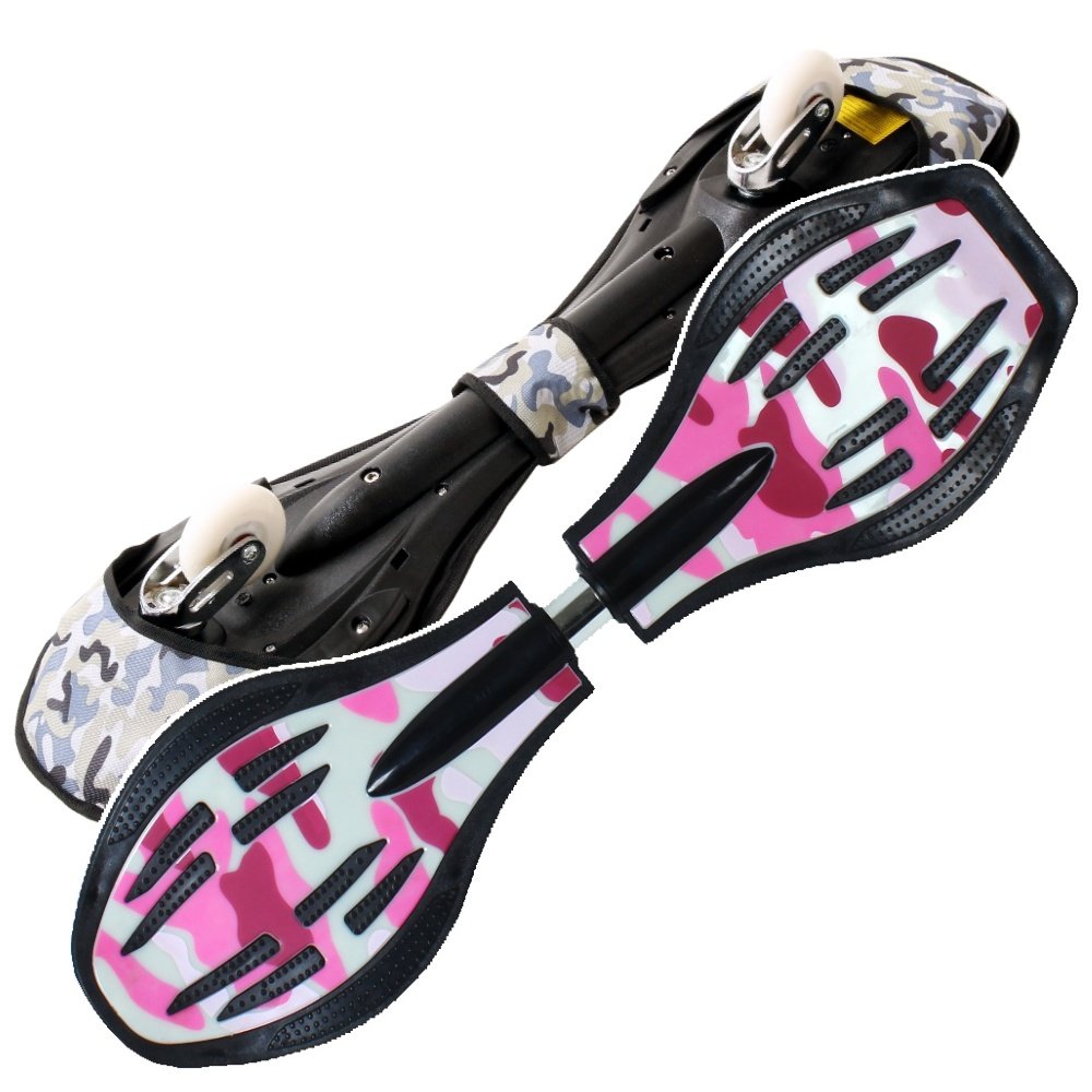 FunTomia Waveboard monopatín con Mach1 Ruedas, Incluye Bolsa de Transporte — view 3