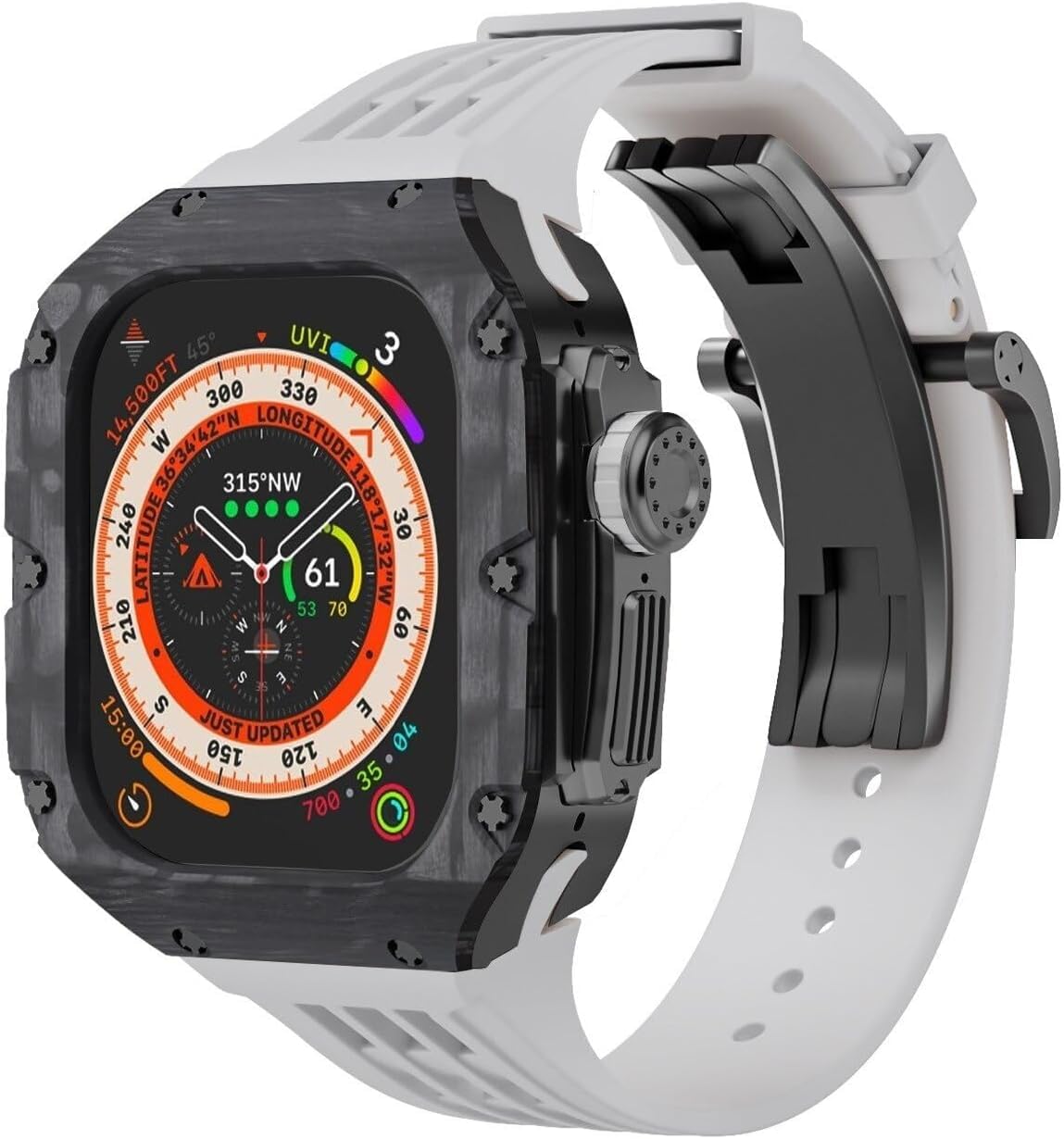 Kit modification Apple Watch Ultra 2 pour protéger le boîtier 49 mm