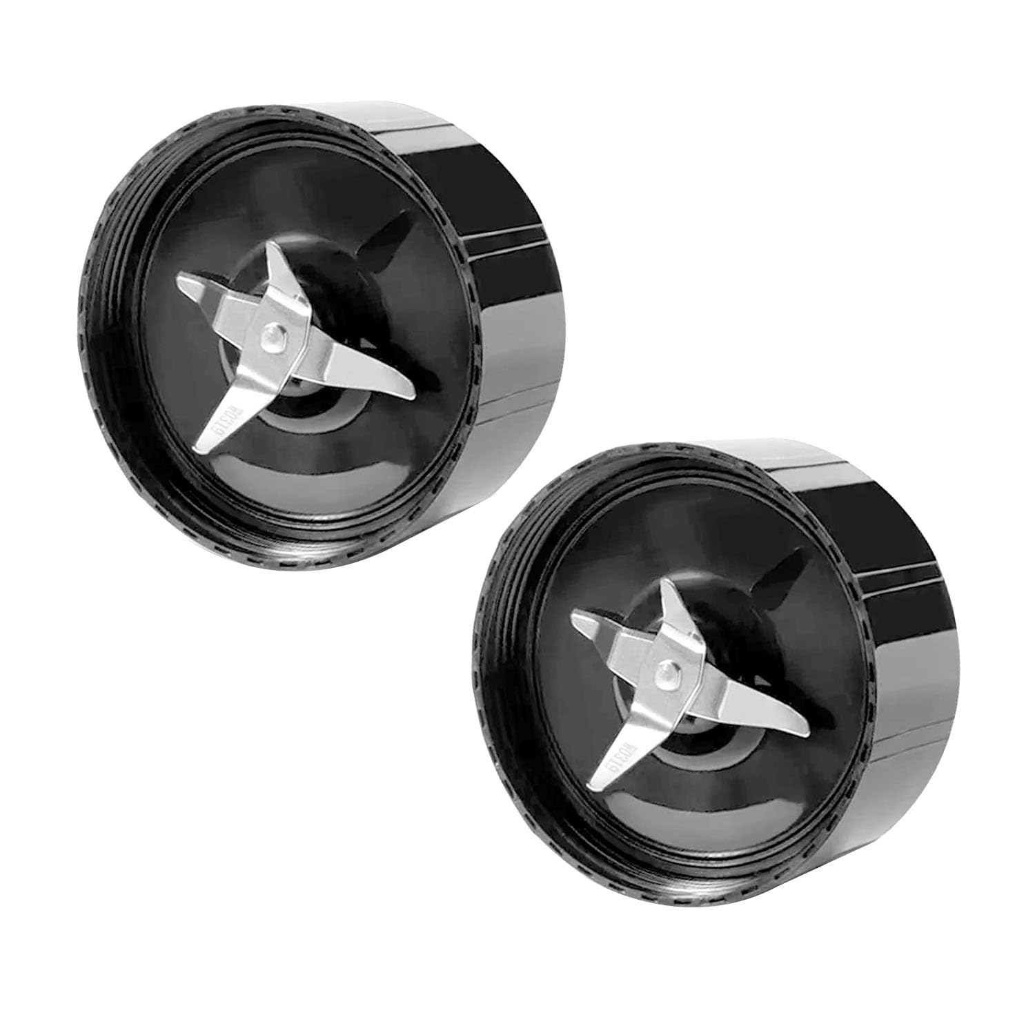 Nihcora Kreuzklingen Set 2er Pack - Ersatzklingen Für Magic 250W Mixer Und Entsafter