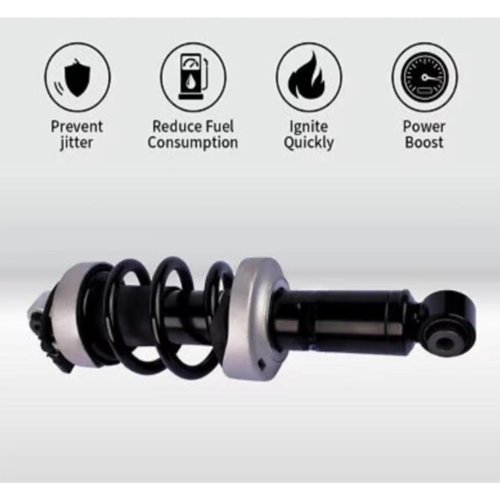 Kit ammortizzatori sospensioni pneumatiche 4 pezzi compatibile con Audi R8 2007-2015 anteriore posteriore sinistro destro 420412019Q - Accessori for ricambi auto