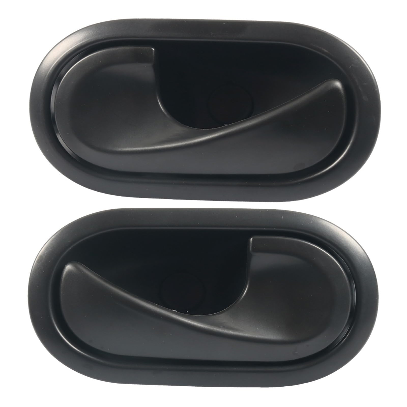 Jkswzma Car Inner Handle for OPEL for MOVANO B 2010-2020 Car Interior Door Handle(1 Pair Black)