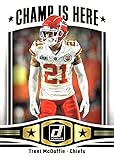 2023 DONRUSS CHAMP IS HERE #11 TRENT MCDUFFIE KANSAS CITY CHIEFS FOOTBALL OFFICIAL TRADING CARD OF NFL
