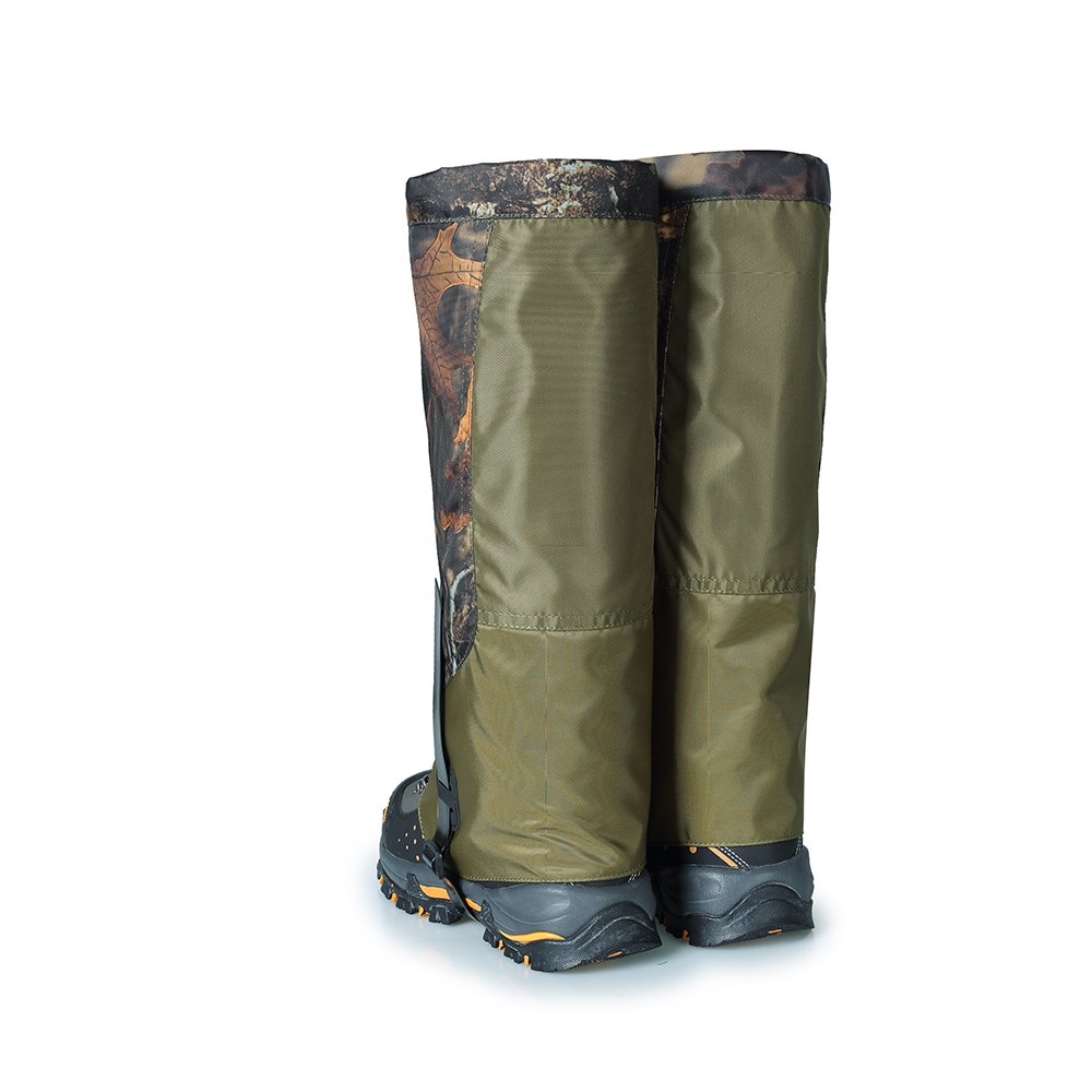 OAREA Camo High Snow Gaiters Leggings Cover Short Waterproof Leg Gaiters for Hiking Walking Hunting Trekking - Image 2