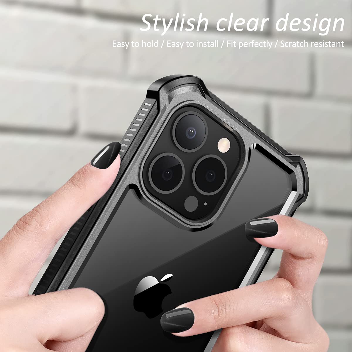 Dexnor Custodia Cover Per Iphone 13 Pro  6.1 Con Protezione Per Lo Schermo Integrata Copertura V 554688