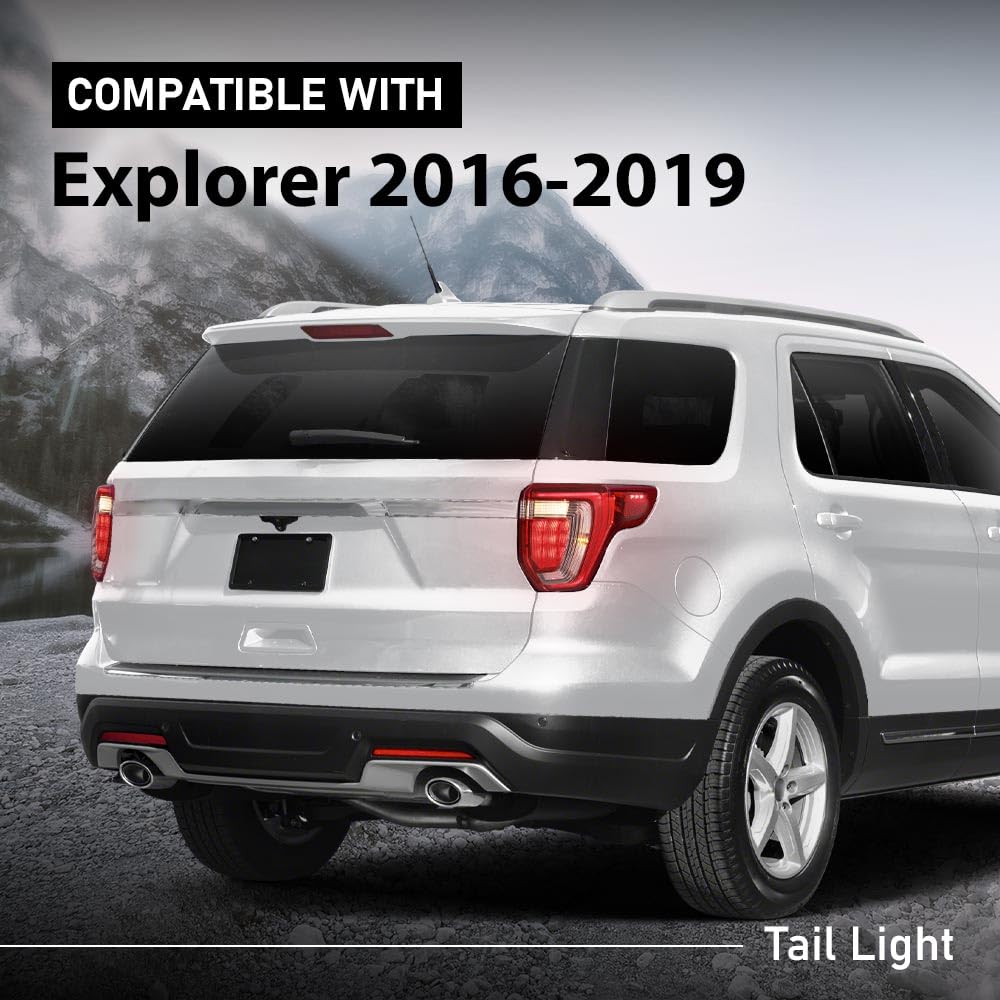 Right Rear Tail Light w/ Harness & Bulb for Explorer 2016-2019 FB5Z13404G image 3