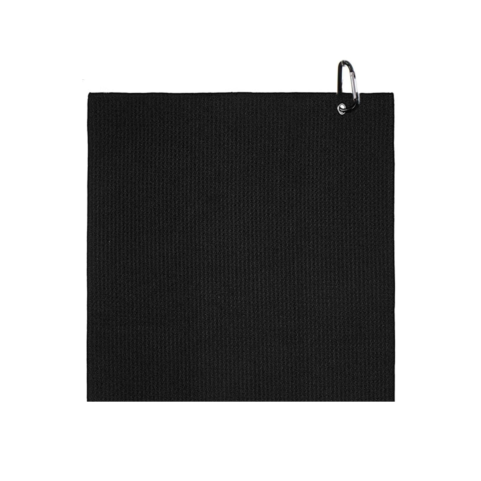JZYANXBX Golf Towel Golf Balls Pouch Microfibers Ball with Carabiner Clip Towels for Bag Course Exercise Campings Gym Golfs Club Head Tool(40x40)