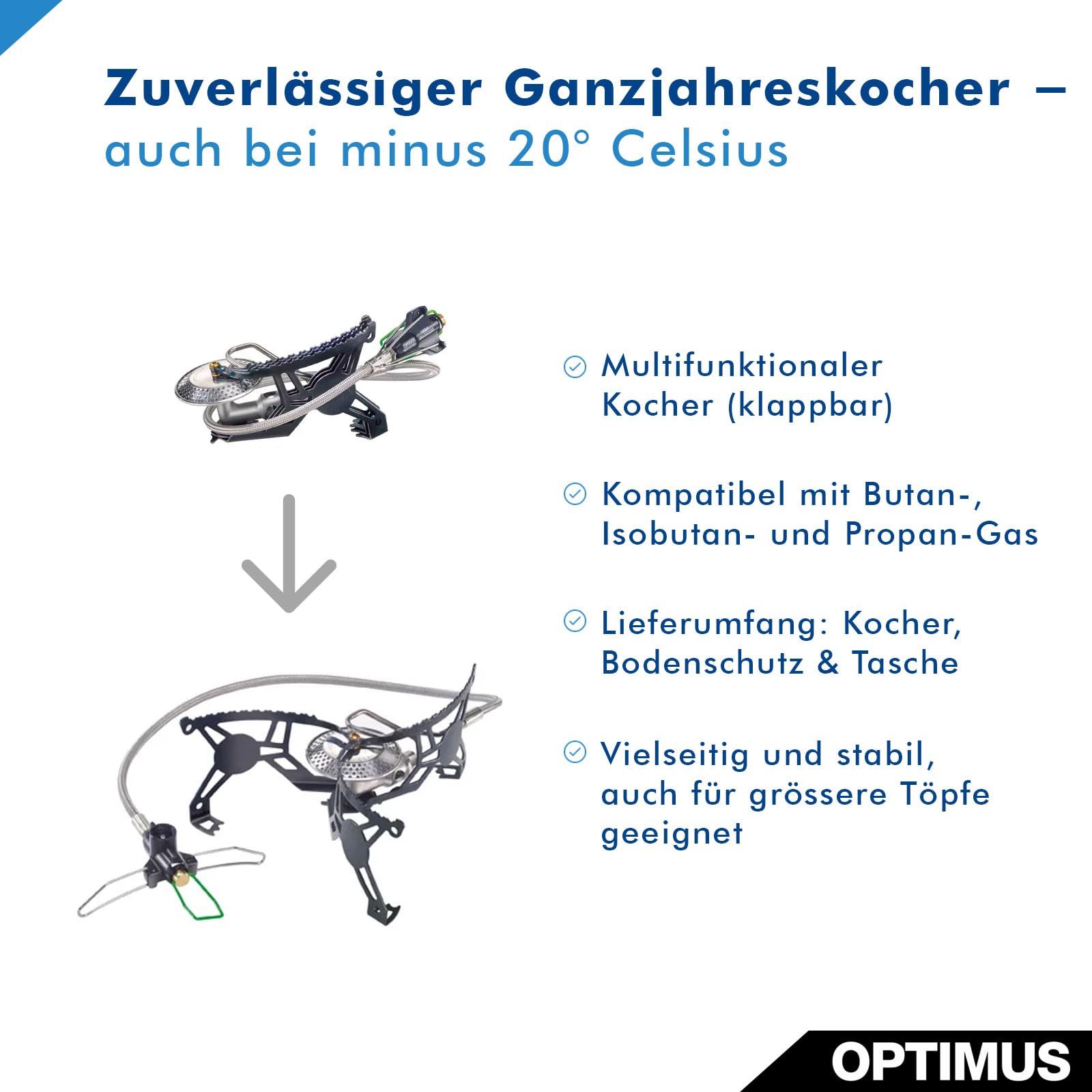 Optimus Vega ohne