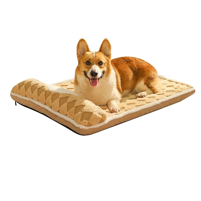 PETCUTE Cama Perro Grande,Cama Ortopedica para Perros con Espuma Viscoelastica,Sofá Cama para Mascotas Suave…