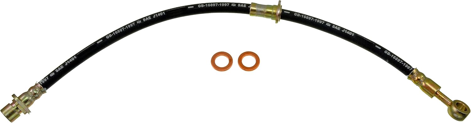 Dorman H381025 Front Passenger Side Brake Hydraulic Hose Compatible with Select Acura / Honda Models