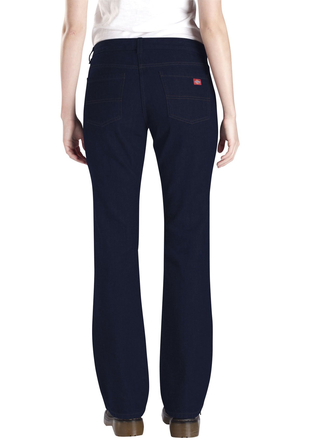 Dickies Womens industriale Relaxed fit denim jeans, 18 Tall, Indigo Blue, 1