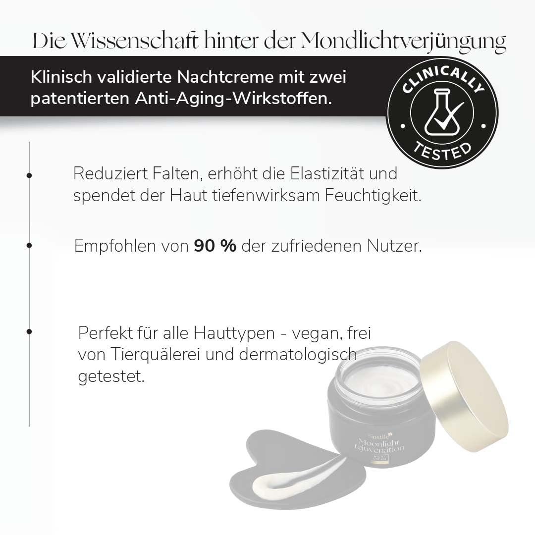 Moonlight Rejuvenation – Anti-Aging Nachtcreme mit Siliphos® und Ceramosides™ HP, 50 ml