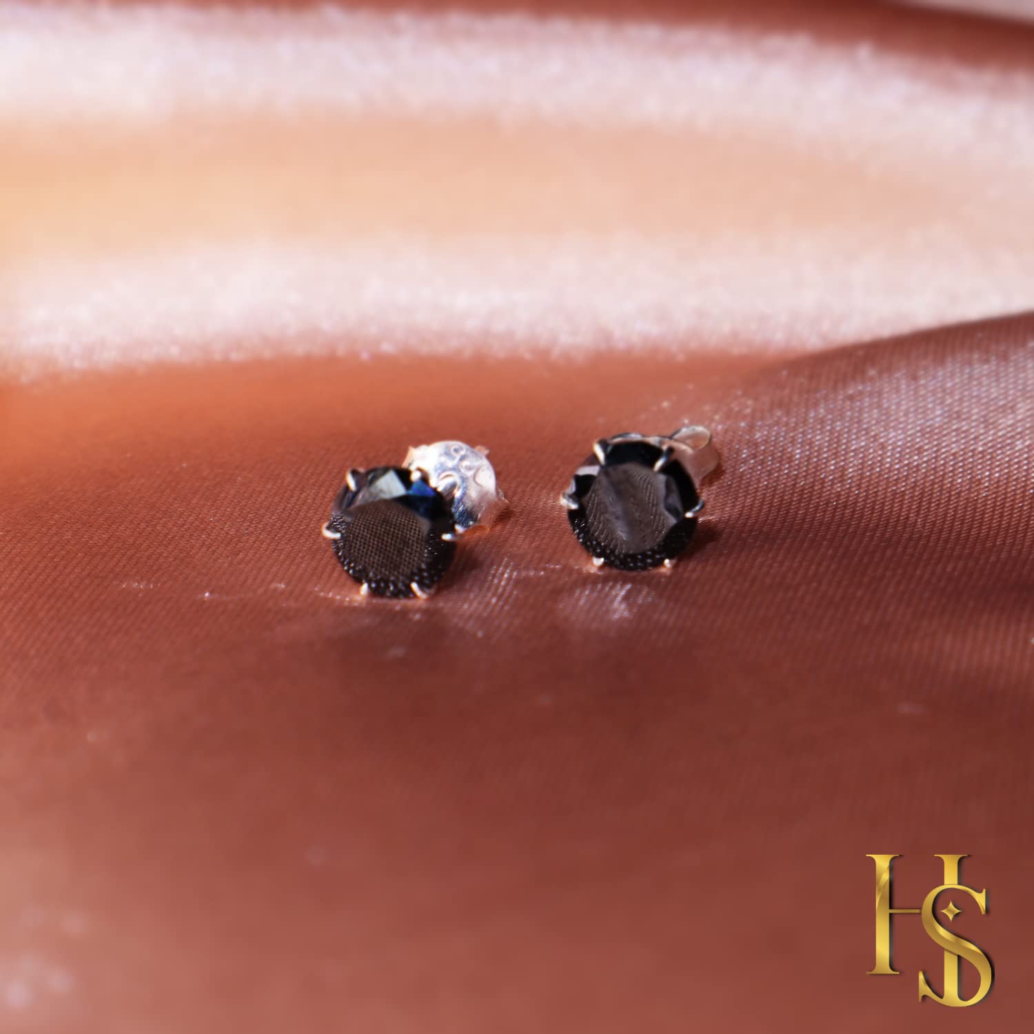 925 Silver 6mm CZ Solitaire Stud Earrings