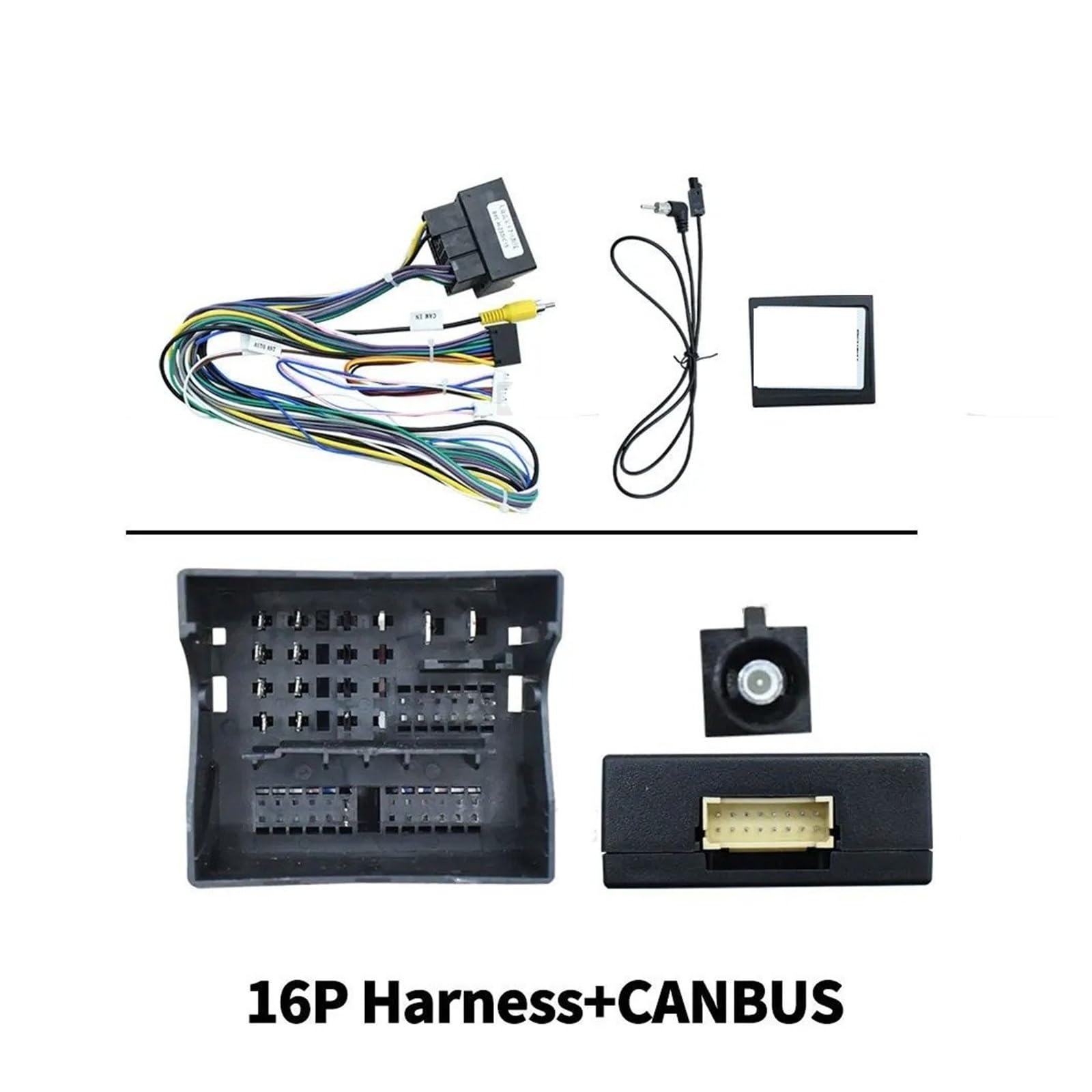 Mascherina Autoradio Cornice Stereo Car Dvd Fascia Android Radio Cornice 10.1 Pollici Video Stereo Pannello Cablaggio Canbus per VW per Passat B8 per Arteon 2014-2021 2022